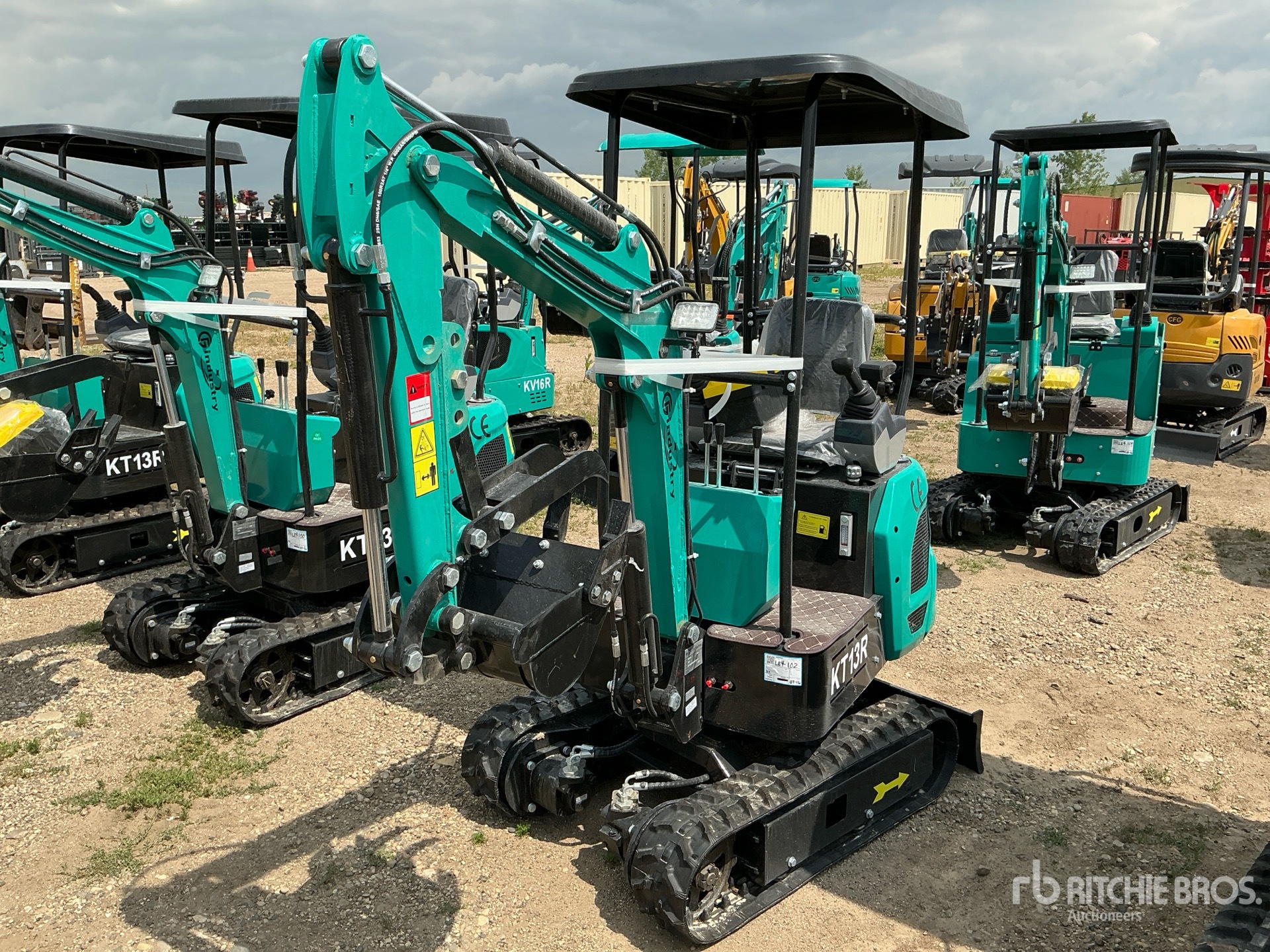 2026 CFG KT13R Mini Excavator (Unused)