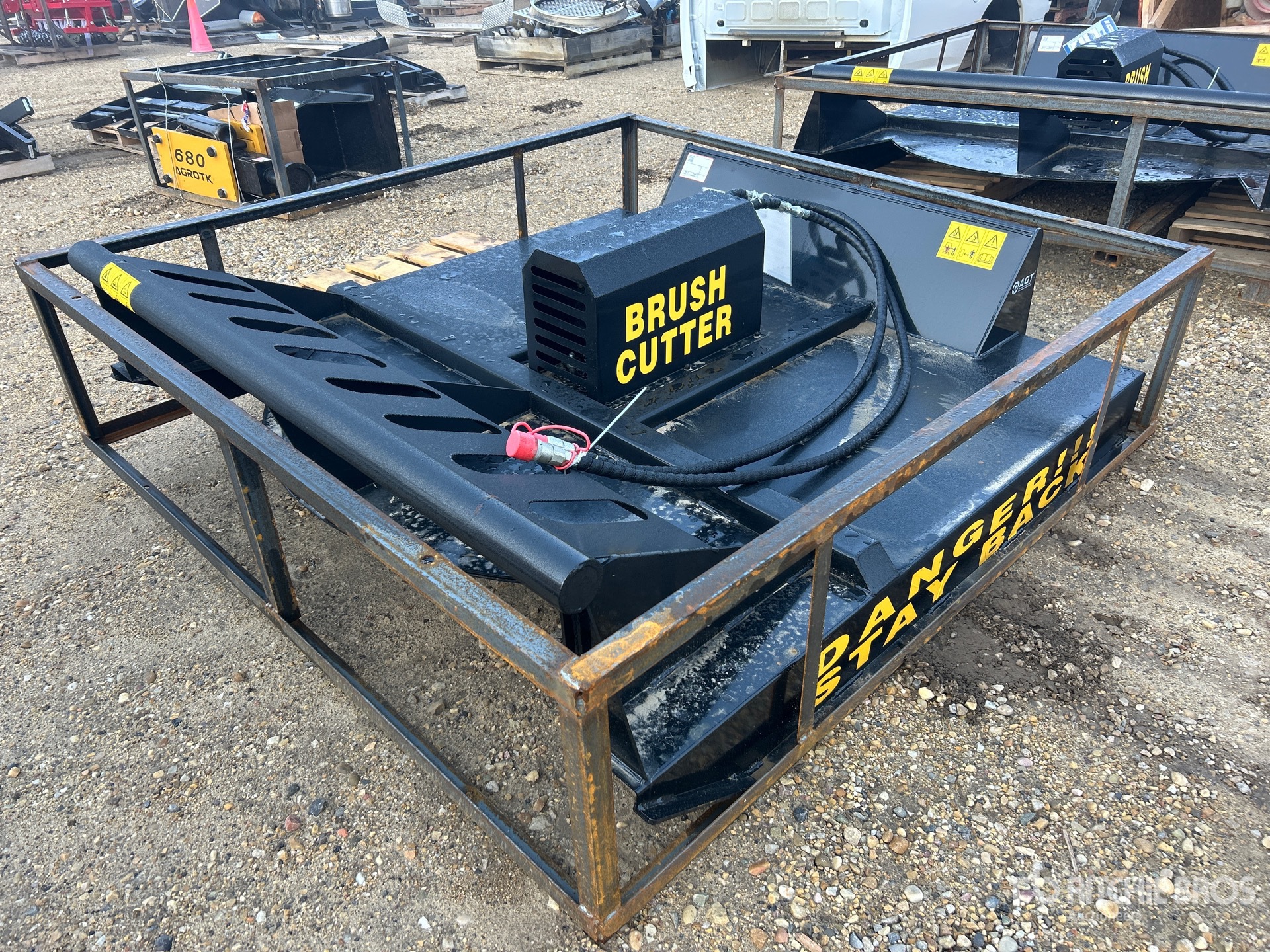 2026 Mower King SSRC 70 in Skid Steer Brush Cutter (Unused)