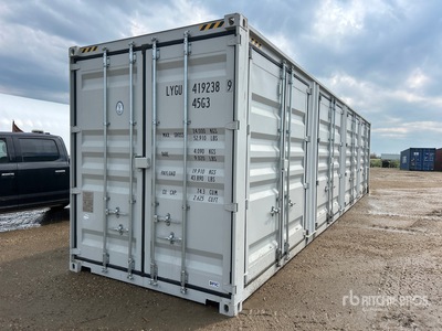 2026 40 ft High Cube Multi-Door One Way Contenedor de almacenamiento