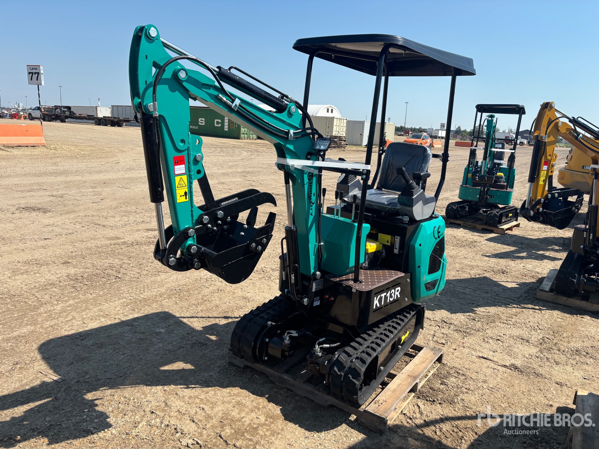 2026 CFG KT13R Mini Excavator (Unused)