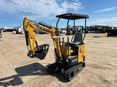 2026 CFG H13R Mini Excavator (Unused)