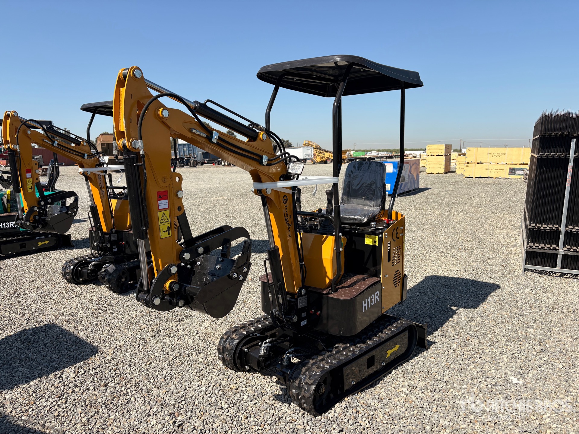 2026 CFG H13R Mini Excavator (Unused)