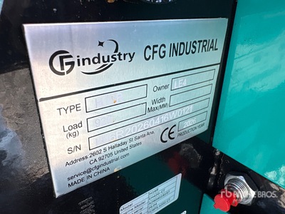2026 CFG H16R Mini Excavadora (Unused)