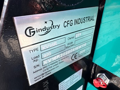 2026 CFG KV16R Mini Excavadora (Unused)