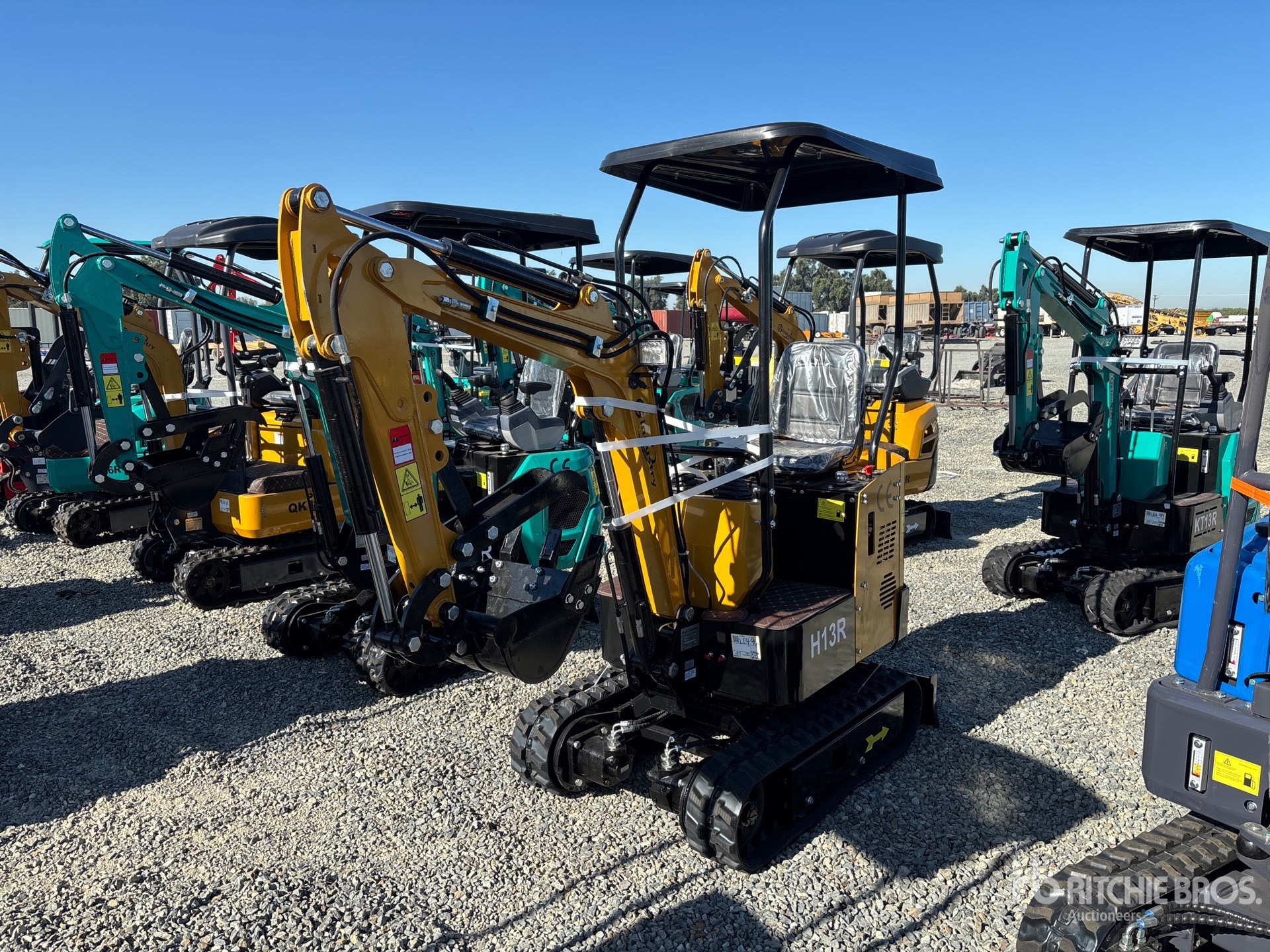2026 CFG H13R Mini Excavator (Unused)
