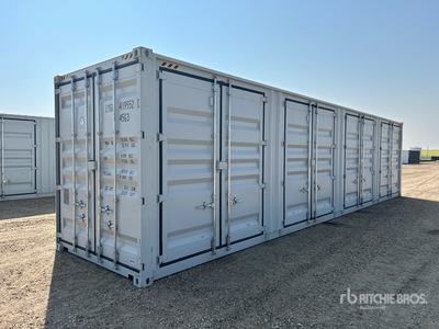 2026 40 ft High Cube Multi-Door Contenedor de almacenamiento