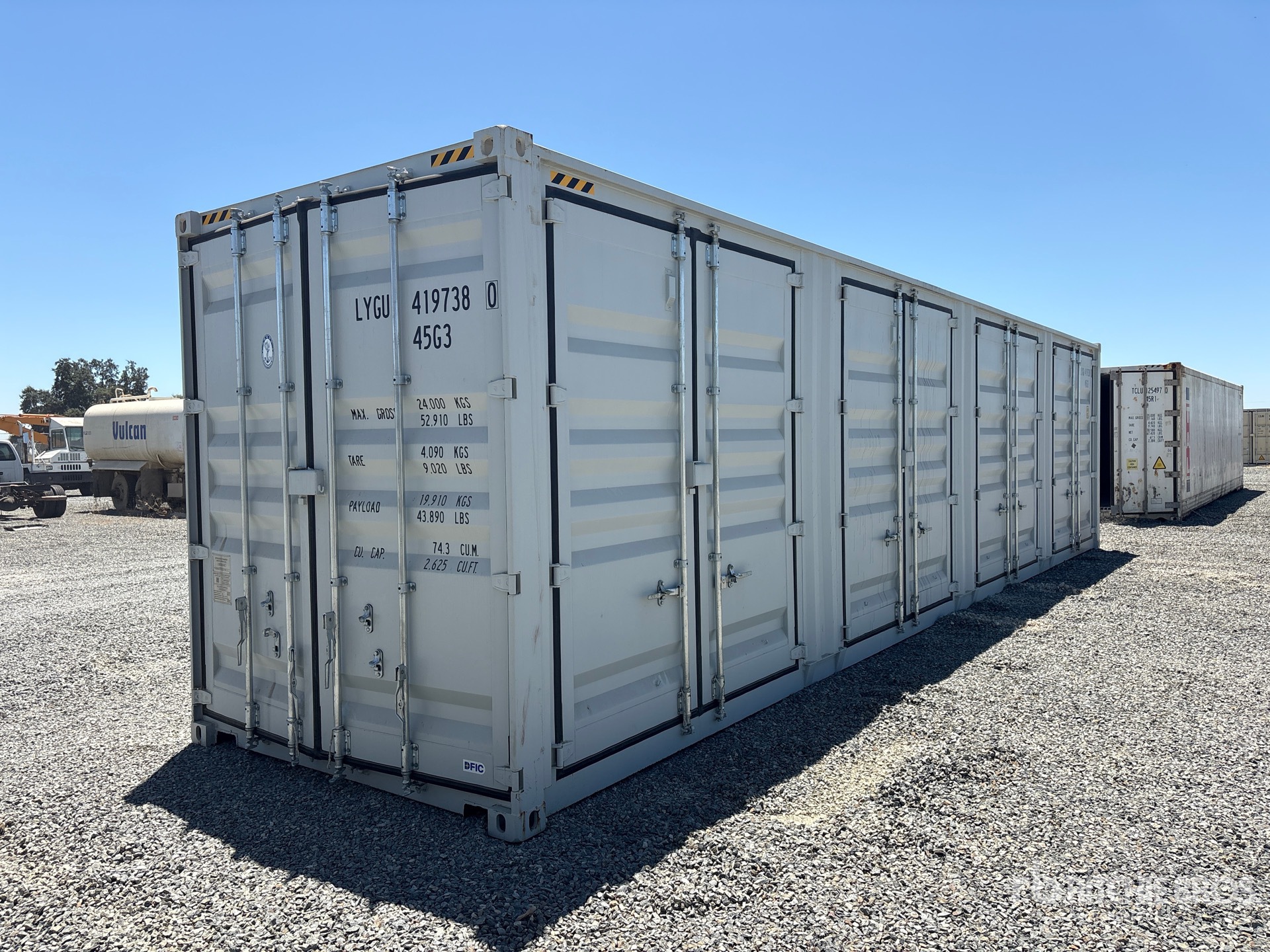 2026 40 ft High Cube Multi-Door Storage Container