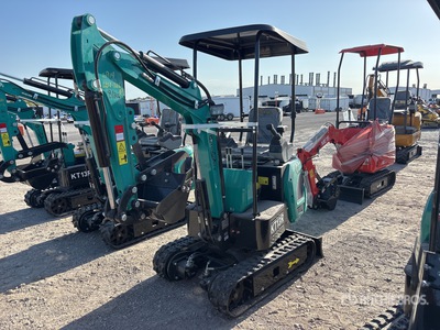 2026 CFG KT13R Mini Excavator (Unused)