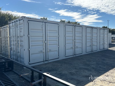 2026 40 ft High Cube Multi-Door Storage Container