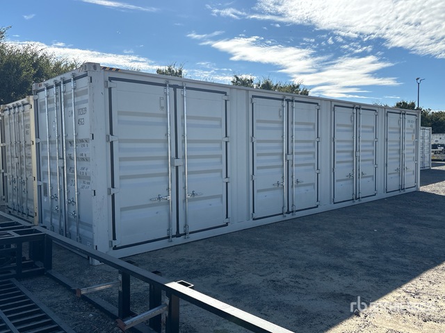 2026 40 ft High Cube Multi-Door Storage Container