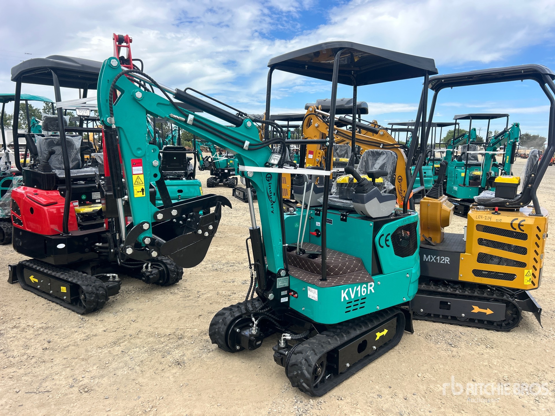 2026 CFG KV16R Mini Excavator (Unused)
