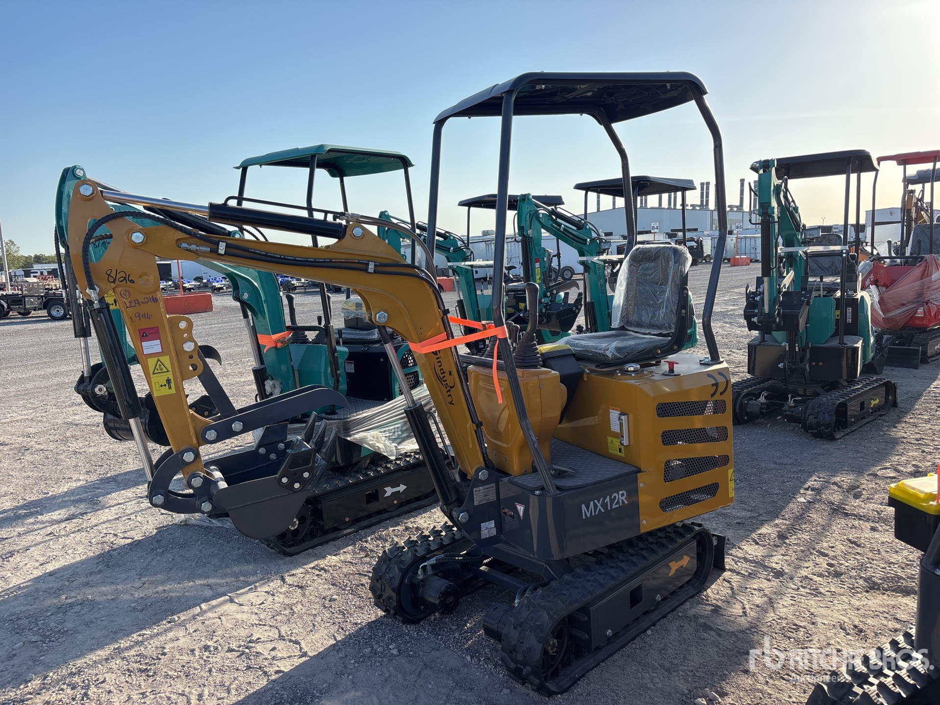 2026 CFG MX12R Mini Excavator (Unused)