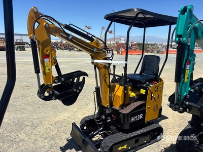 2026 CFG H13R Mini Excavator (Unused)