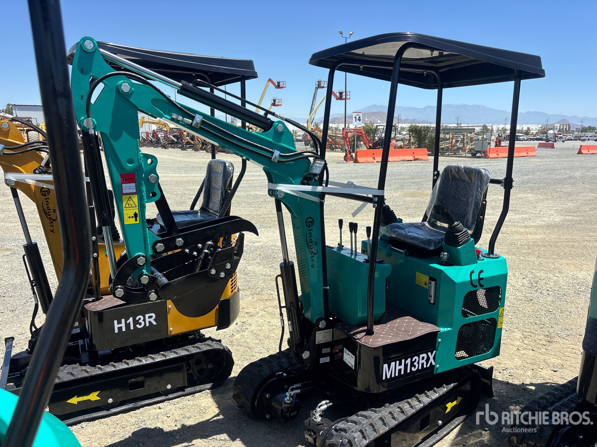 2026 CFG MH13RX Mini Excavator (Unused)