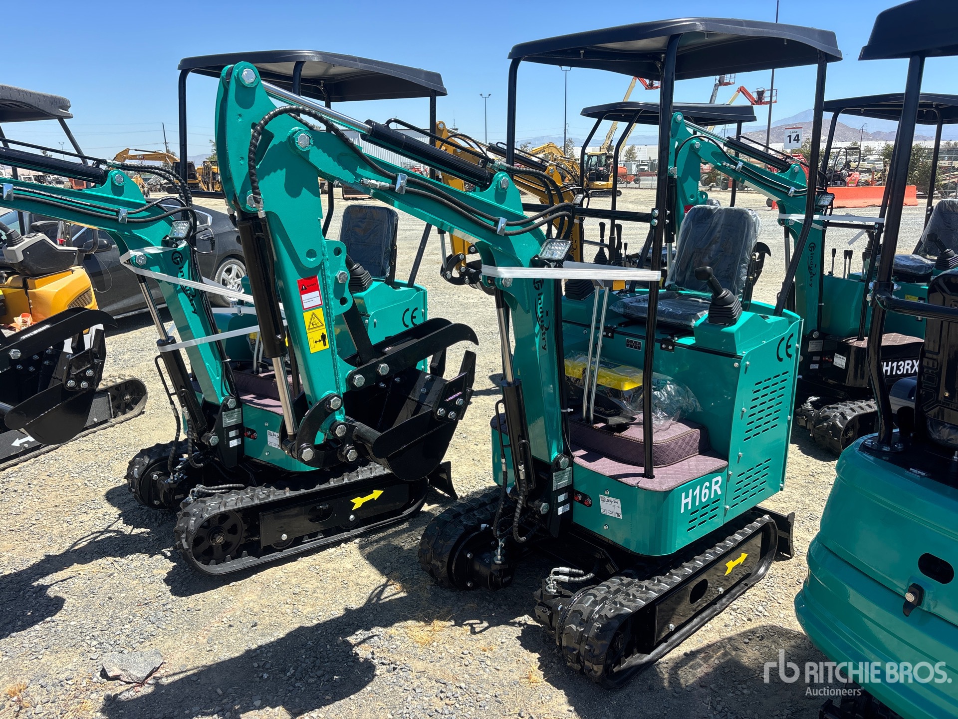 2026 CFG H16R Mini Excavator (Unused)