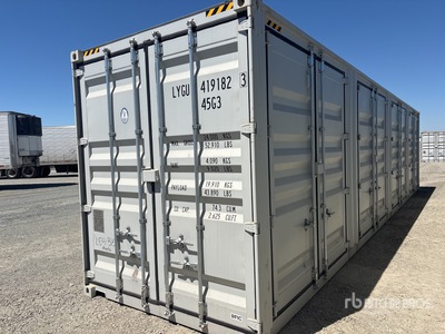2026 40 ft High Cube 40 ft One-Way High Cube Multi-Door Storage Container