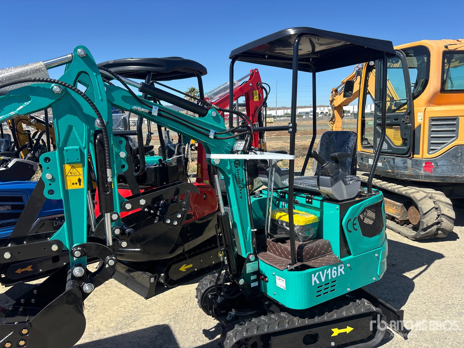 2026 CFG KV16R Mini Excavator (Unused)