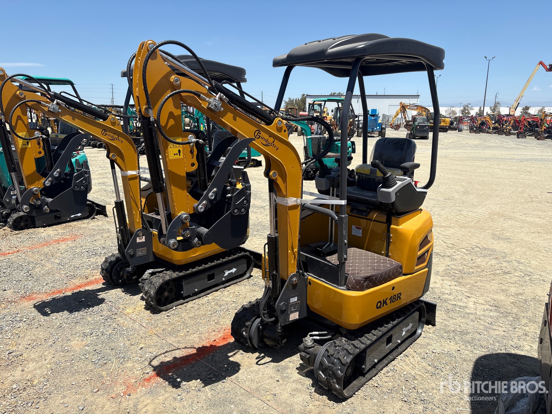 2026 CFG QK18R Mini Excavator (Unused)