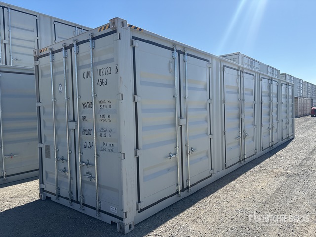 2025 40 ft High Cube Multi-Door Storage Container