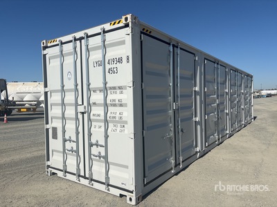 2026 40 ft High Cube Multi-Door حاويات تخزين