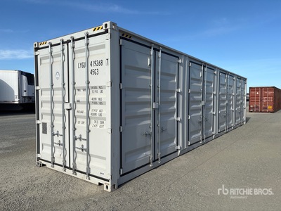 2026 40 ft High Cube Multi-Door Kontener magazynowy