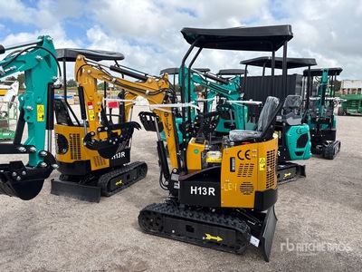 2026 CFG H13R Mini Excavator (Unused)