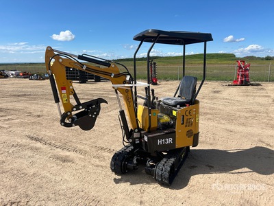 2026 CFG H13R Mini Excavator (Unused)