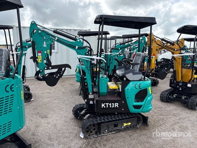 2026 CFG KT13R Mini Excavator (Unused)