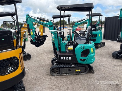 2026 CFG KT13R Mini Excavator (Unused)