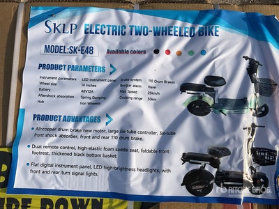 SKLP SK-E48 Electric Scooter (Unused)