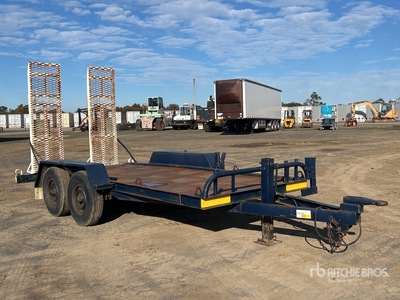 1996 Beavertail Trailers 4.7 m Bogie/A Equipment Trailer