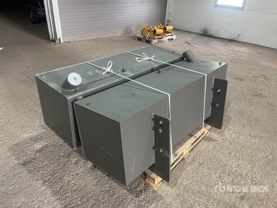 Quantity of (2) 450 L Portable Steel Diesel Réservoir de carburant