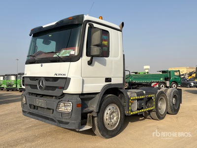 2013 Mercedes-Benz Actros 3848 6x4 3- Achs Sattelzugmaschine mit Schlafkabine