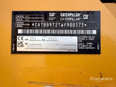 2024 Cat 972 Wheel Loader