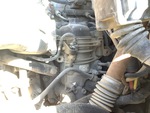 Engine with Air Compressor