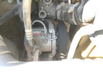 Engine with A/C Compressor
