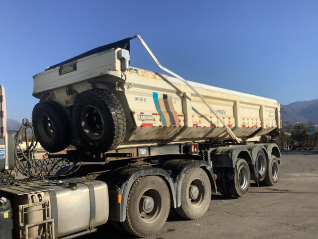 2022 Randon SR BA AB 0320 25 ft Tri/A Tipping Trailer 2022 Randon SR BA AB 0320 25 ft Tri/A Tipping Trailer