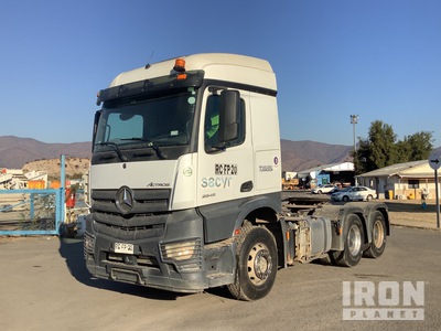 2022 Mercedes Benz Actros 2645 6x4 T/A Cabover w/ Sleeper