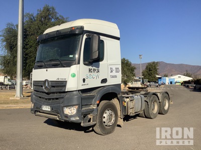 2022 Mercedes Benz Actros 2645 6x4 T/A Cabover w/ Sleeper