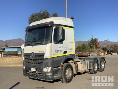 2022 Mercedes Benz Actros 2645 6x4 T/A Cabover w/ Sleeper
