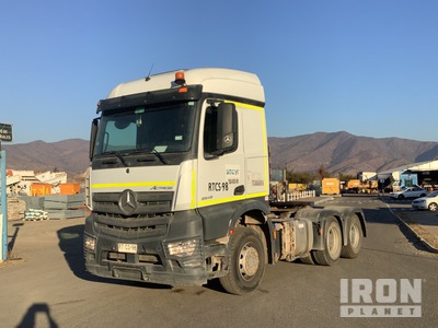 2022 Mercedes Benz Actros 2645 6x4 T/A Cabover w/ Sleeper
