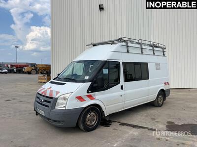 2011 Ford Transit 140 T300 Vehicule Utilitaire Cargo Van (Inoperable)