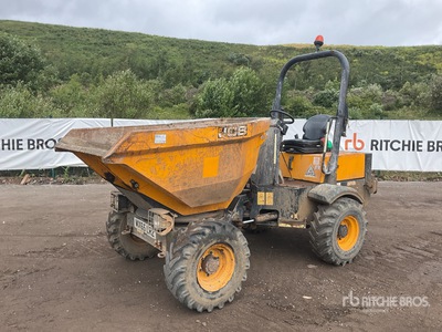 2015 JCB 3 Ton 3 ton 4x4 Swivel Dumper