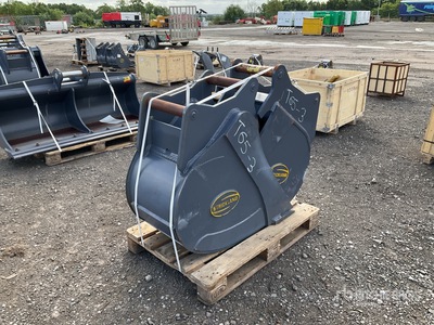 Quantity of (2) Strickland Digging 550mm & 430mm Cazo para excavadora - Fits S60 (Unused)
