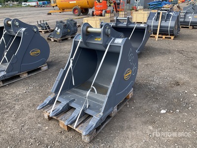Strickland 910 mm Trench Cazo para excavadora - Fits Kobelco SK140 (Unused)