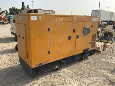 2014 JCB G115QS 105 kVA Skid-Mounted Generator Set