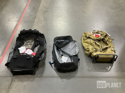 (18) Assorted Luggage Bags & (2) Small Rollerbags
