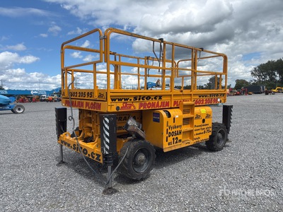 2007 Haulotte H12SX 4x4 Diesel Elevador de tijera