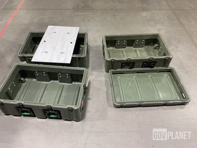 Set of Medical Instrument & Supply Storage Cases