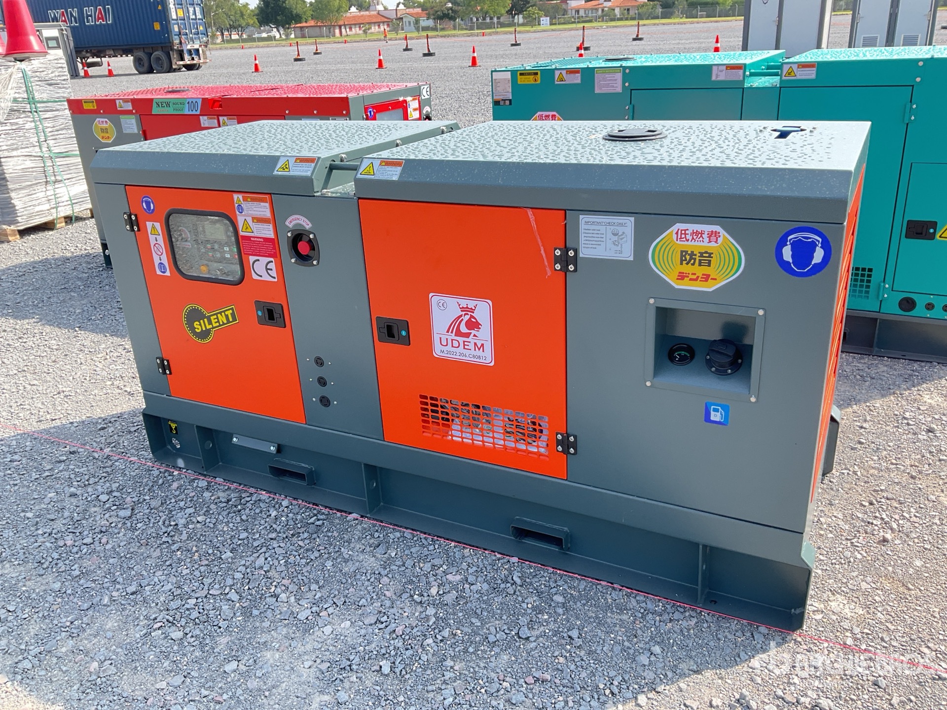 2026 Ashita EG90S 90 kVA Skid-Mounted Planta de Luz (Sin Usar) / Generator Set (Unused)